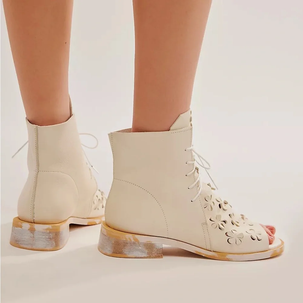 FREE PEOPLE + MOMA Secret Garden Shoe Boots - Picture 3 of 4